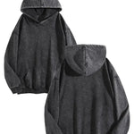 Digitex Minimalist Oversized Acid Wash Hoodie