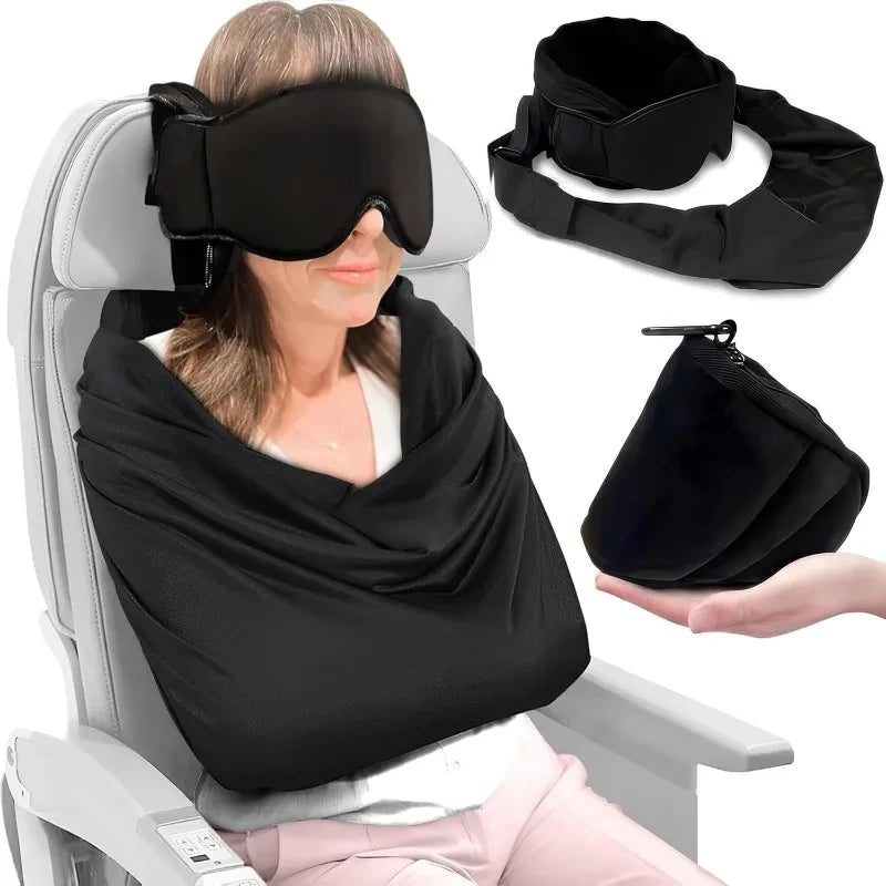 Adjustable Travel Sleep Pillow System