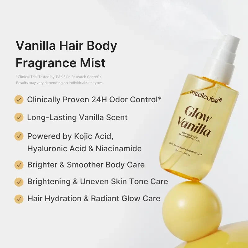 Vanilla Hair Body Fragrance Mist