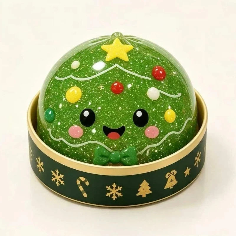 Christmas Dumpling Squishy Squeeze Toy Set