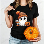 Ghost Pumpkin Spice Graphic T-Shirt