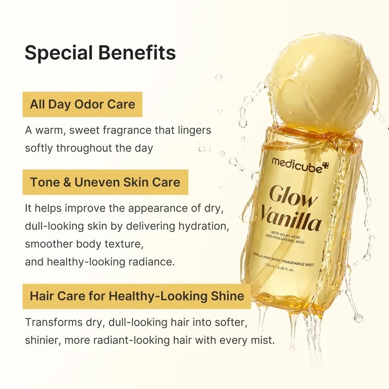 Vanilla Hair Body Fragrance Mist