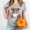 Ghost Pumpkin Spice Graphic T-Shirt