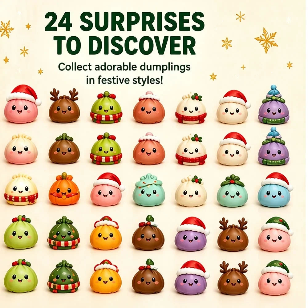 Christmas Advent Calendar Squishy Toy