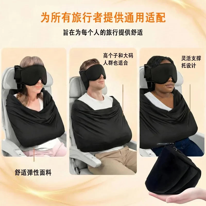 Adjustable Travel Sleep Pillow System