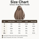Digitex Minimalist Oversized Acid Wash Hoodie