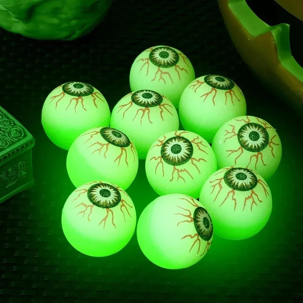 Glow in the Dark Halloween Eyeballs