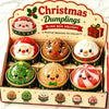 Christmas Dumpling Squishy Squeeze Toy Set