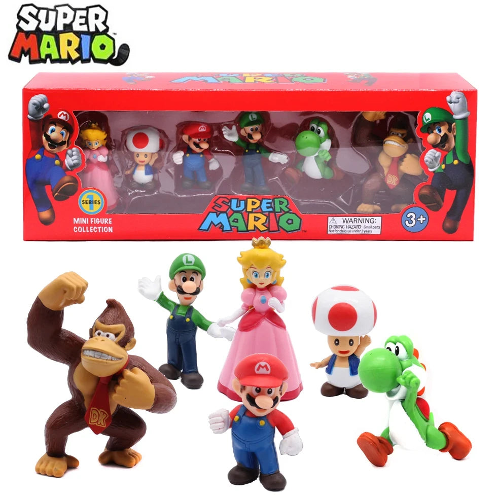 Super Mario Action Figure Set