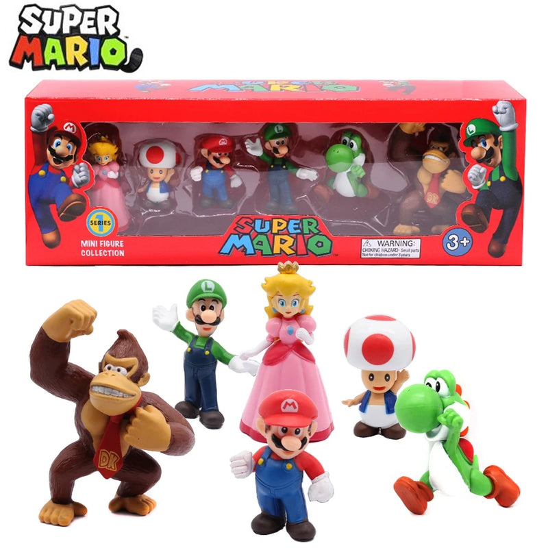 Super Mario Action Figure Set