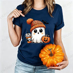 Ghost Pumpkin Spice Graphic T-Shirt