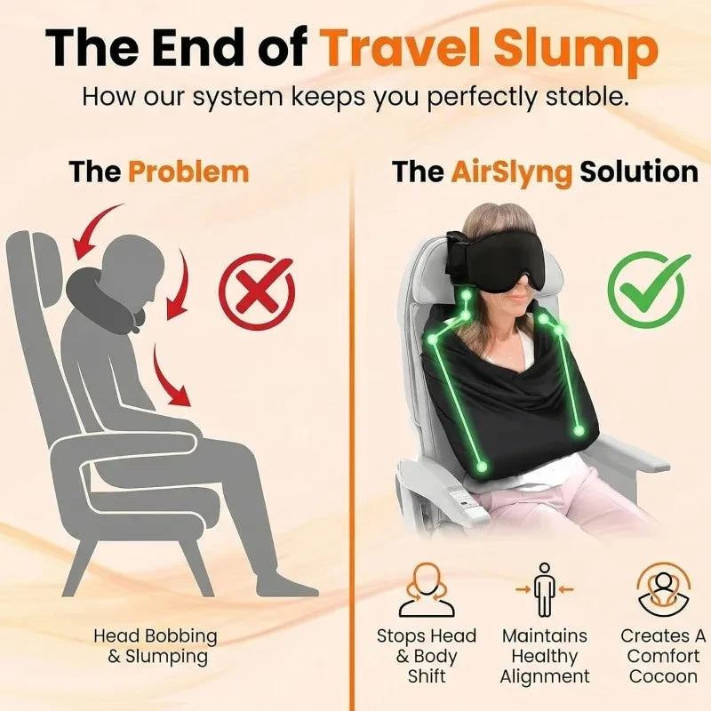 Adjustable Travel Sleep Pillow System