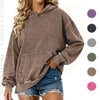 Digitex Minimalist Oversized Acid Wash Hoodie
