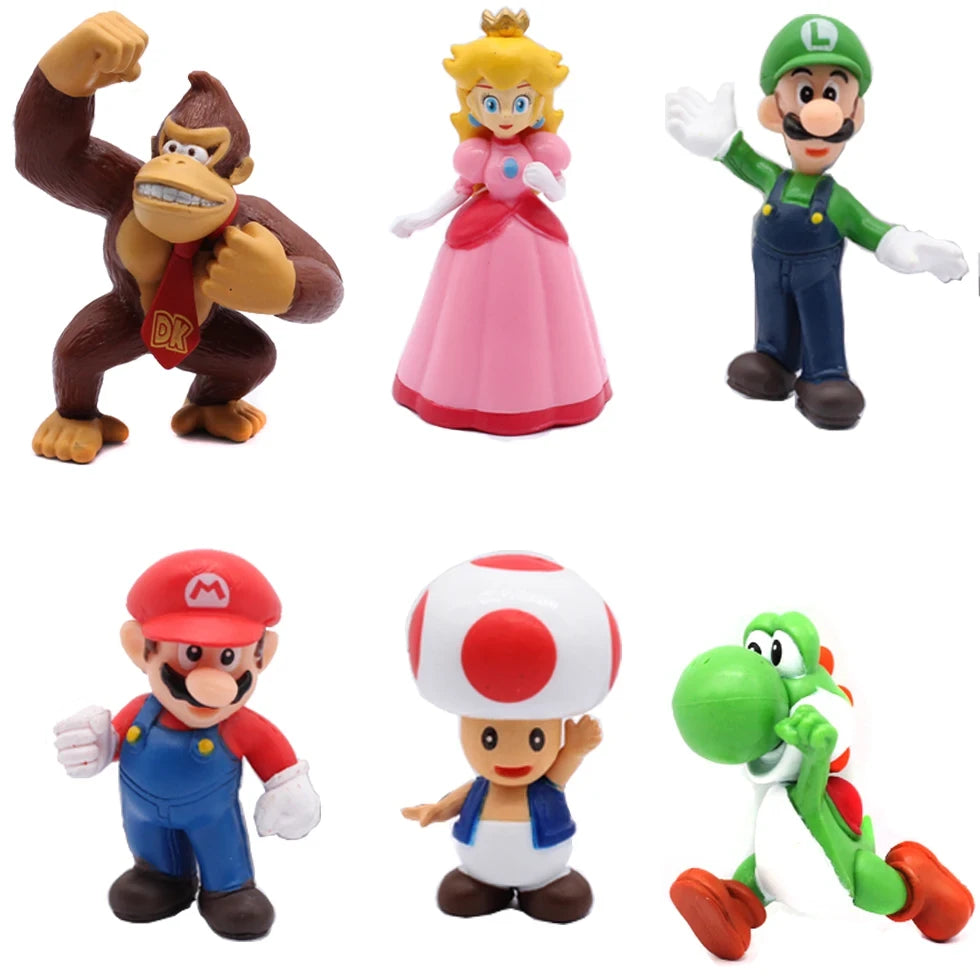 Super Mario Action Figure Set