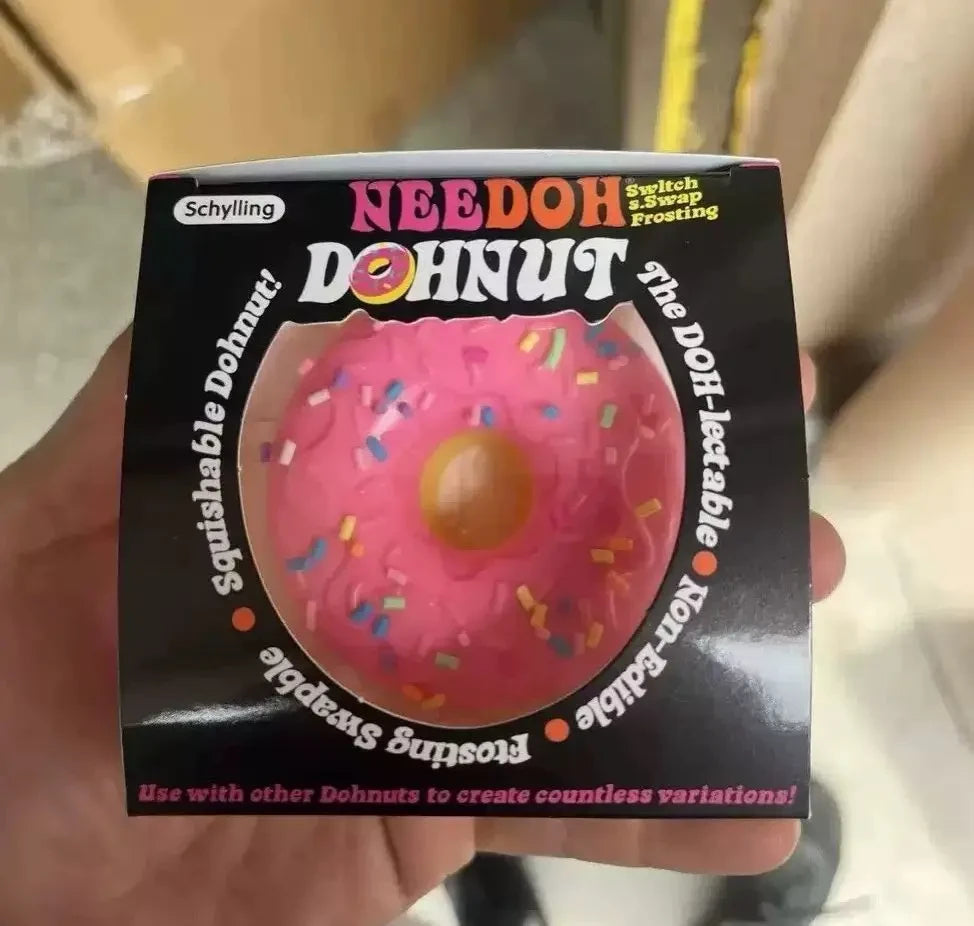 Schylling NeeDoh Jelly Donut Squeeze Toy