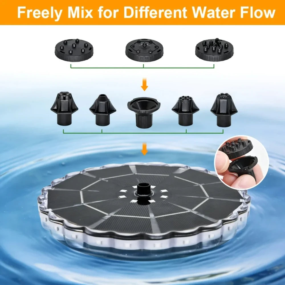 Solar Water Fountain Pump Kit