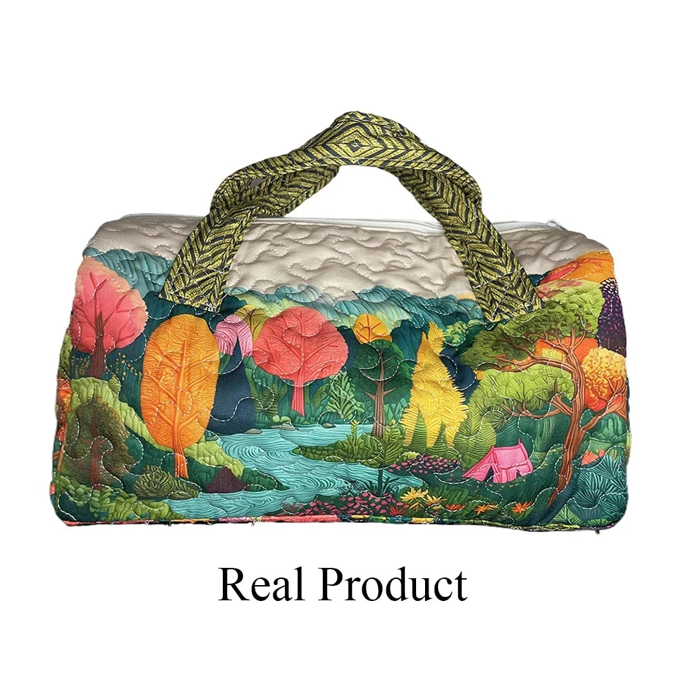 Vintage Boho Travel Duffel Bag