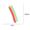 Rainbow Sugar Strip Squishy Toy