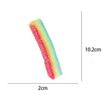 Rainbow Sugar Strip Squishy Toy