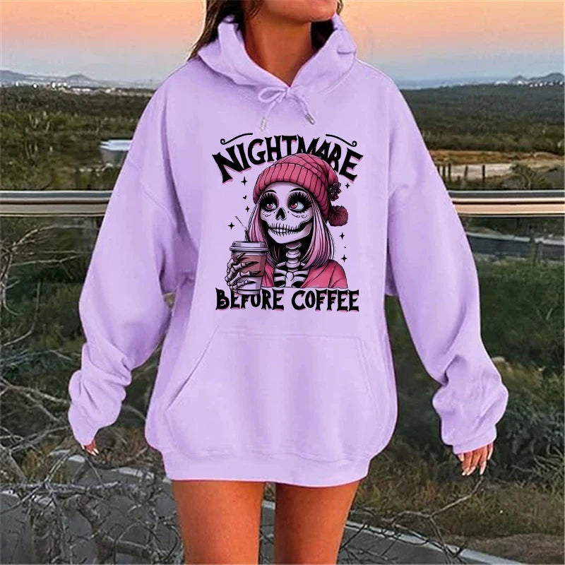 Skeleton Graphic Streetwear Hoodie