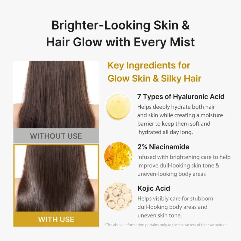 Vanilla Hair Body Fragrance Mist