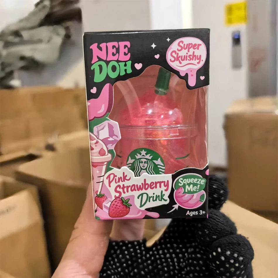 Iced Coffee Cup Squishy Fidget Toy