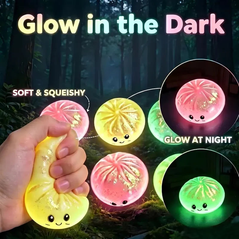 Luminous Dumpling Stress Relief Squishy