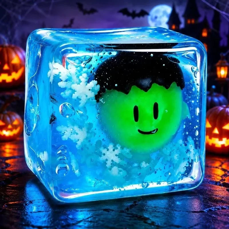 Luminous Spooky Squishy Cubes