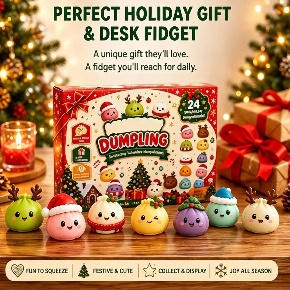 Christmas Advent Calendar Squishy Toy
