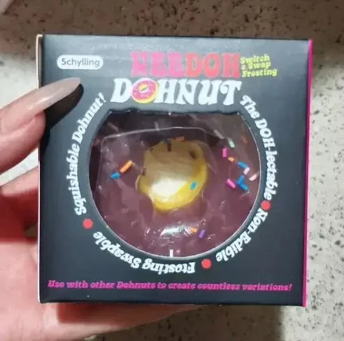 Schylling NeeDoh Jelly Donut Squeeze Toy